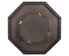 Elementals Octagonal Wall Mirror - Brown