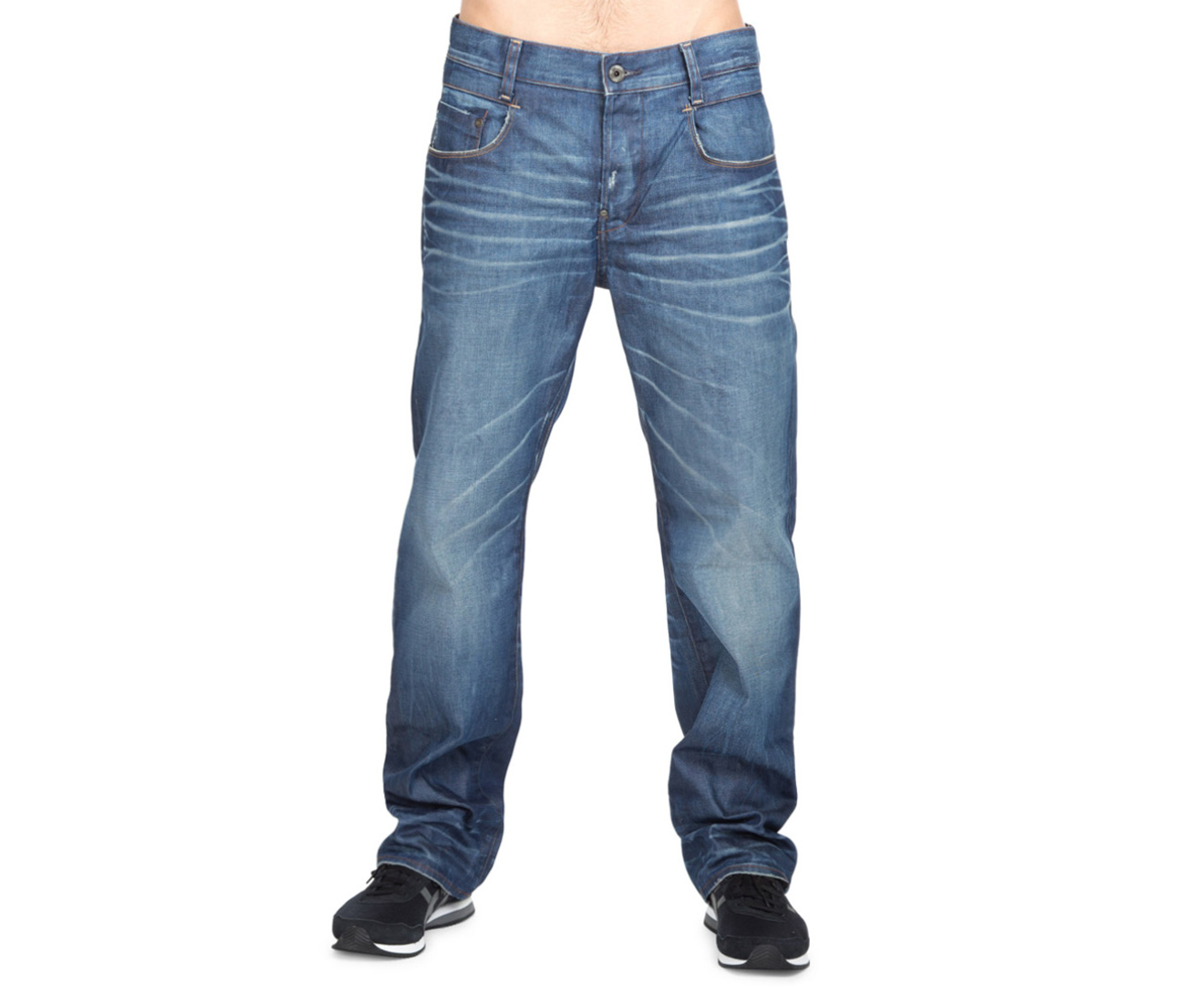 G-Star Raw Men's New Radar Low Loose Jean - Medium Aged | Catch.com.au