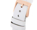 Marc by Marc Jacobs Women's 36mm Baker Leather Watch - White