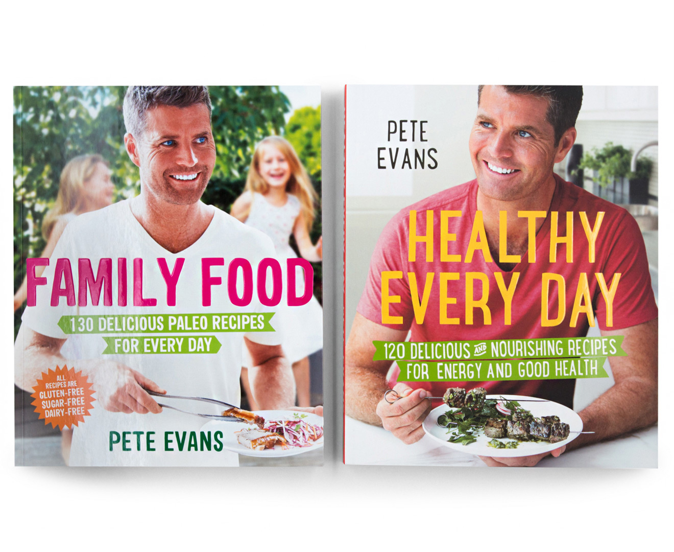 Pete Evans Healthy Every Day Family Food Cookbook 2 Pack Catch Com Au