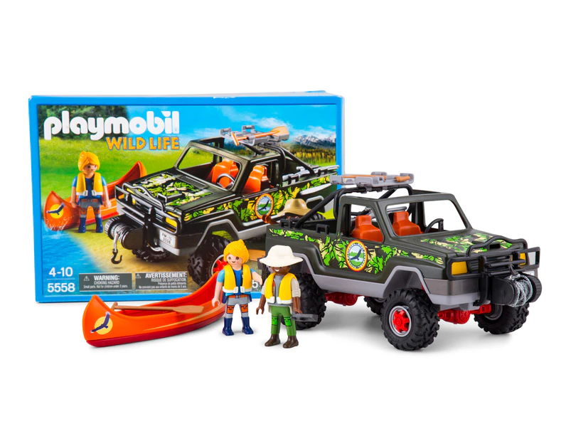 Playmobil Adventure Pickup Truck Building Set