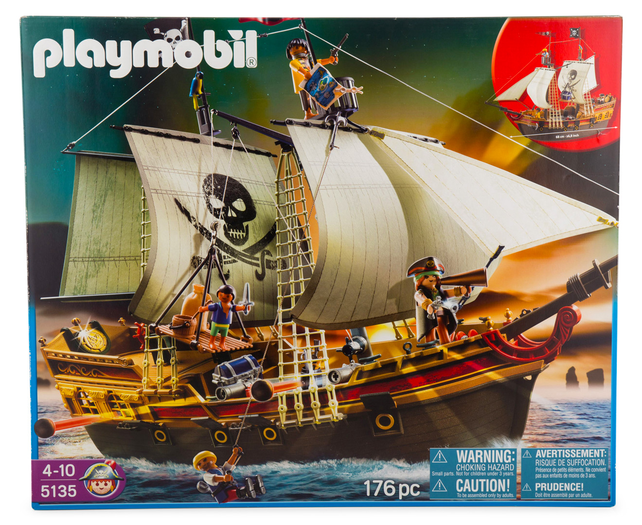 playmobil pirate ship the entertainer