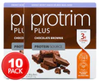 2 x Protrim Plus 30g Mini Bars Choc Brownie 5pk