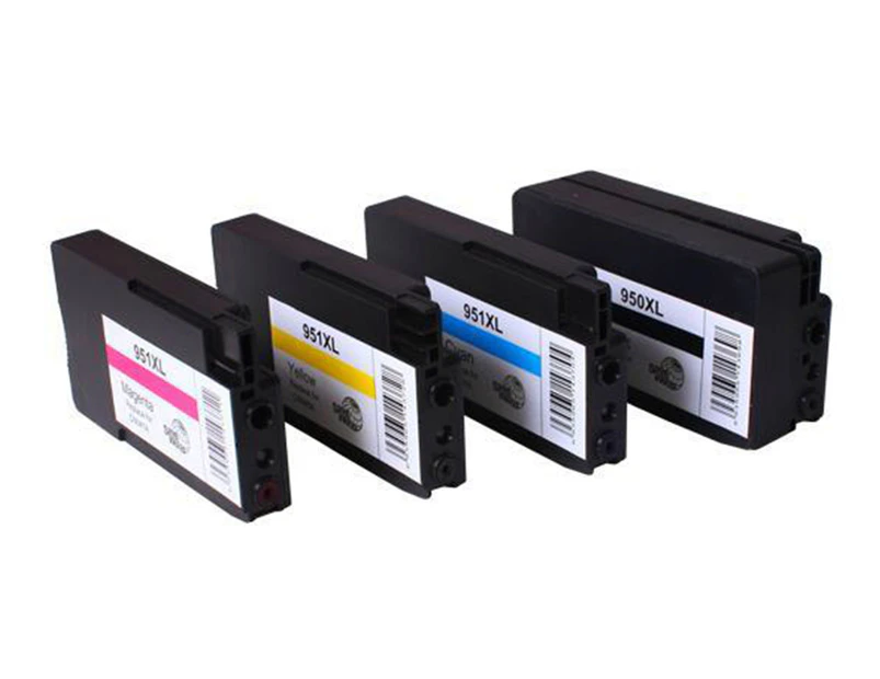 Compatible 950XL 951XL Remanufactured Inkjet Cartridge 4-Pack For HP Printers