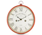 Vintage Decorative 60cm XL Industrial Clock - Red
