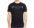 Ben Sherman Men's Logo Print Graphic Tee - Black