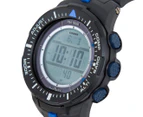 Casio PRO TREK PRG-300-1A2DR 47mm Triple Sensor Version 3 Watch - Black/Blue