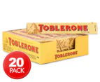 20 x Toblerone Milk Chocolate 50g
