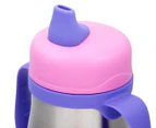 Thermos Foogo 200mL Sippy Cup - Silver/Pink/Purple