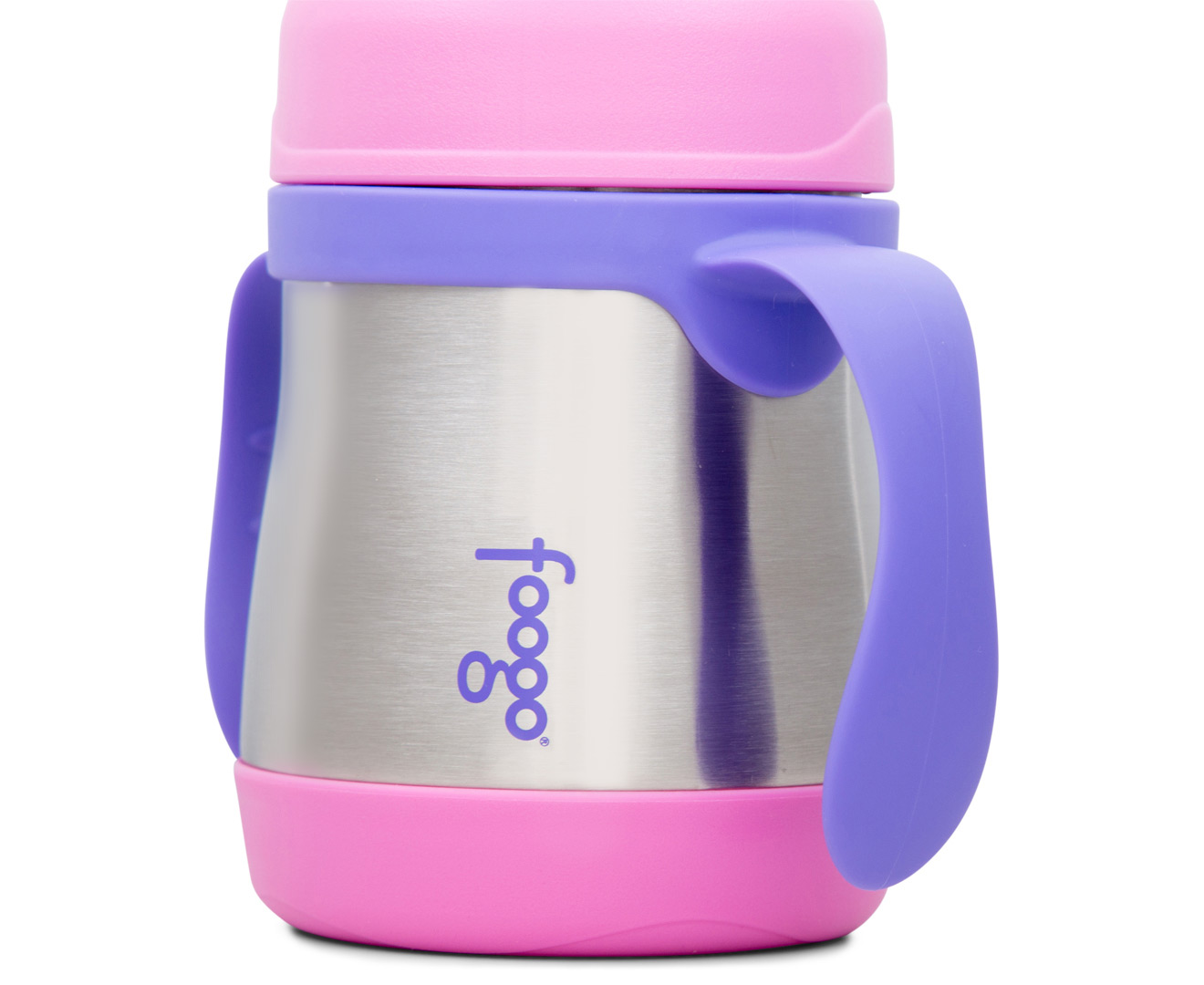 Thermos FOOGO Phases Stainless Steel Sippy Cup, Pink/Purple, 7