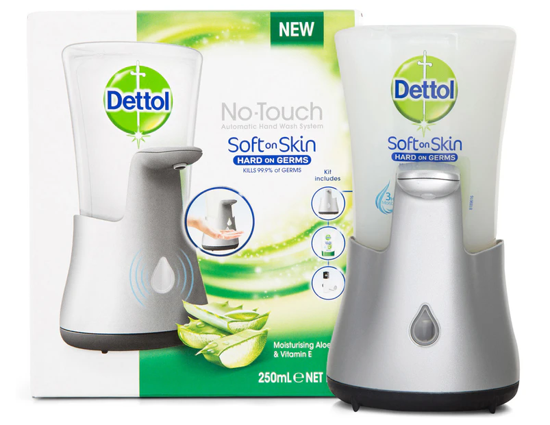 Dettol No-Touch Automatic Handwash Dispenser + Refill 250mL