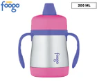 Thermos Foogo 200mL Sippy Cup - Silver/Pink/Purple