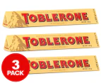 3 x Toblerone Milk Chocolate 100g