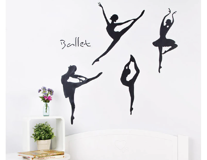 Ballet Dancer Wall Decals