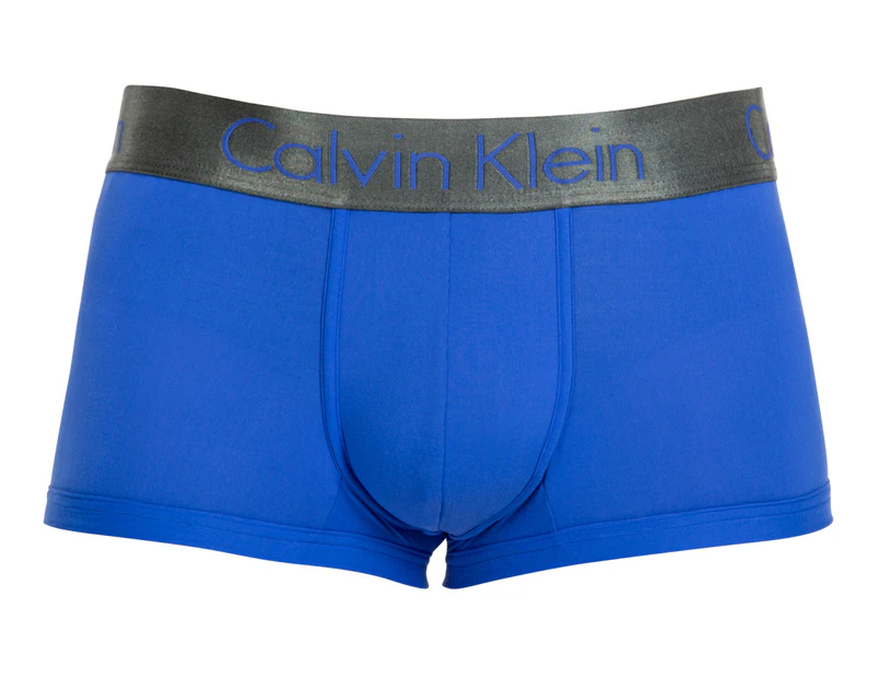 Calvin Klein Zinc Men's Low Rise Trunk - Cobalt
