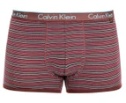 Calvin Klein One Men's Cotton Trunk - Burgundy