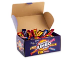 Cadbury 110-Piece Mixed Bar Variety Jumbo Pack 1.56kg