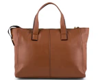 Cooper St Leather Duffel Bag - Tan