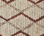 Handwoven Viscose & Wool 320x230cm Rug - Copper