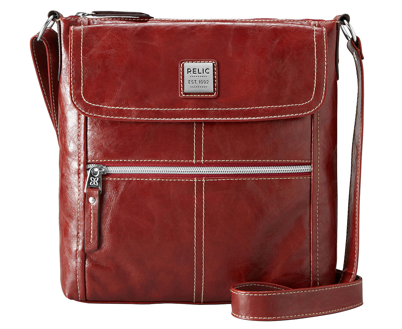 Relic Erica Flap Crossbody Bag - Real Red | Scoopon Shopping