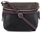 Relic Cora EW Flap Crossbody Bag - Black/Multi
