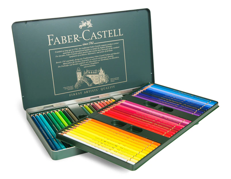 Faber-Castell Polychromos 60 Colour Pencils Set