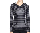 Calvin Klein Performance Women's Long Sleeve Hooded Pullover - Pewter Heather