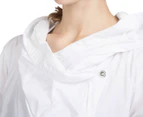 Calvin Klein Performance Women's Hooded Arena Jacket - White