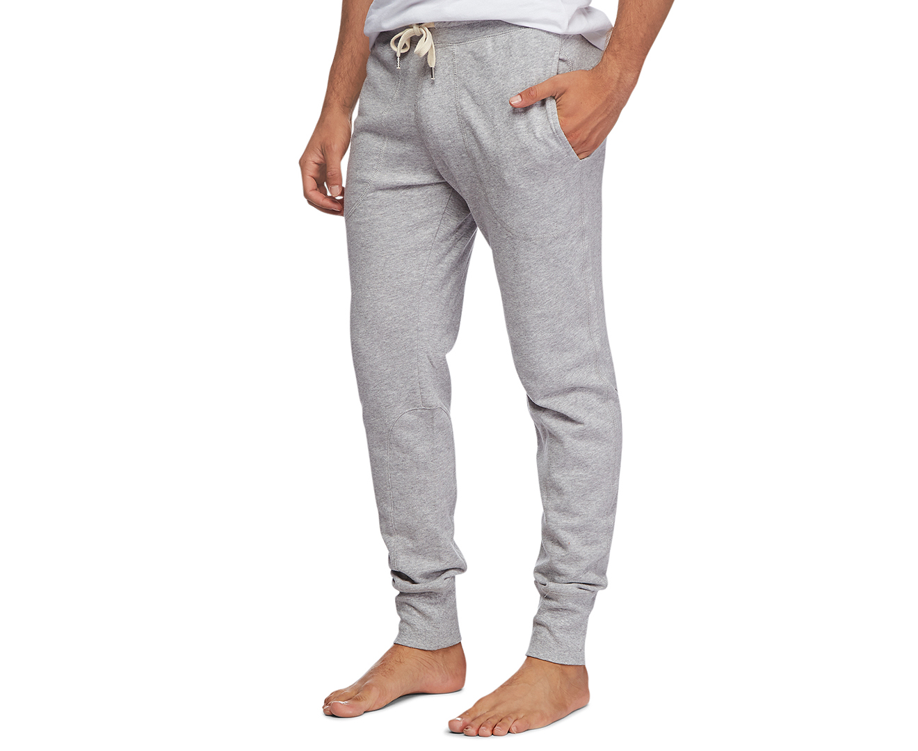 Bonds Men's Besties Skinny Trackie - New Grey Marle | Catch.com.au