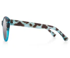 Dot Dash Women's Dandy Sunglasses - Blue Tortoise Fade/Brown