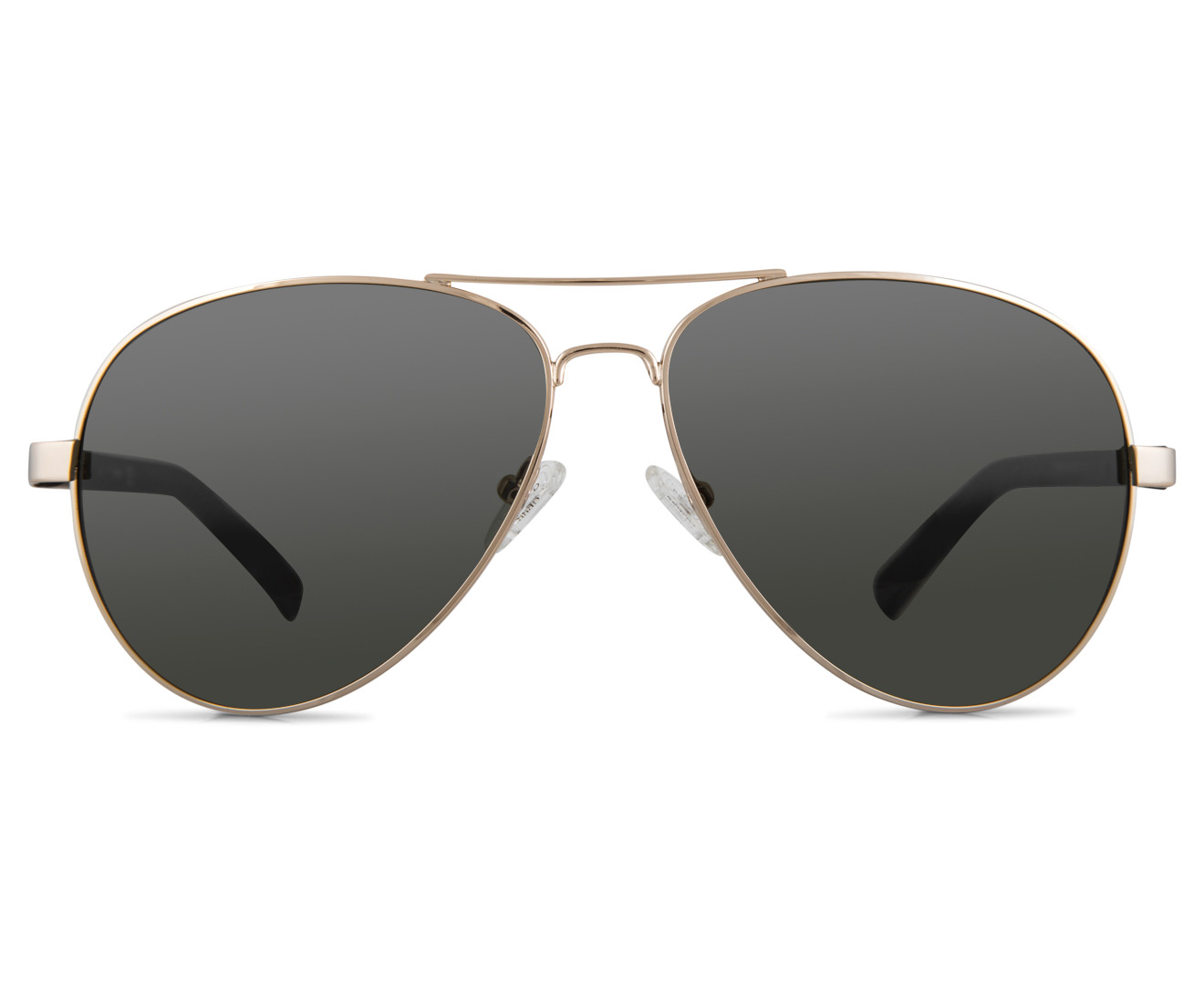 GUESS Men's Classic Aviator Sunglasses - Gold/Brown/Grey | Catch.com.au