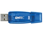 EMTEC C410 Color Mix USB 2.0 32GB Flash Drive - Blue