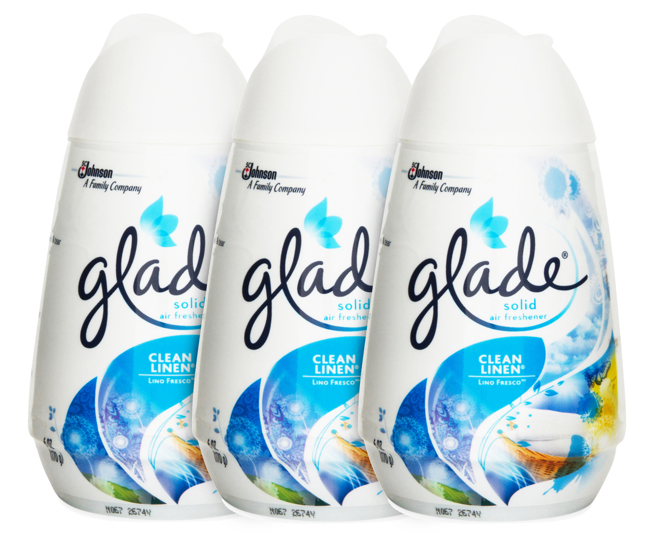 freshener air 170g x Clean  3 170g  Air GroceryRun.com.au Glade Linen Freshener Solid