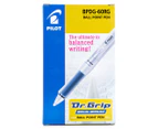 Pilot Dr. Grip Equilibrium Ball Point Pen 12-Pack - Orange Barrel/Black Ink
