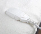 Sonar Premium Queen Bed Electric Blanket - White