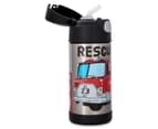 Thermos 355mL FUNtainer Vacuum Insulated Stainless Steel Drink Bottle - Fire Truck 2