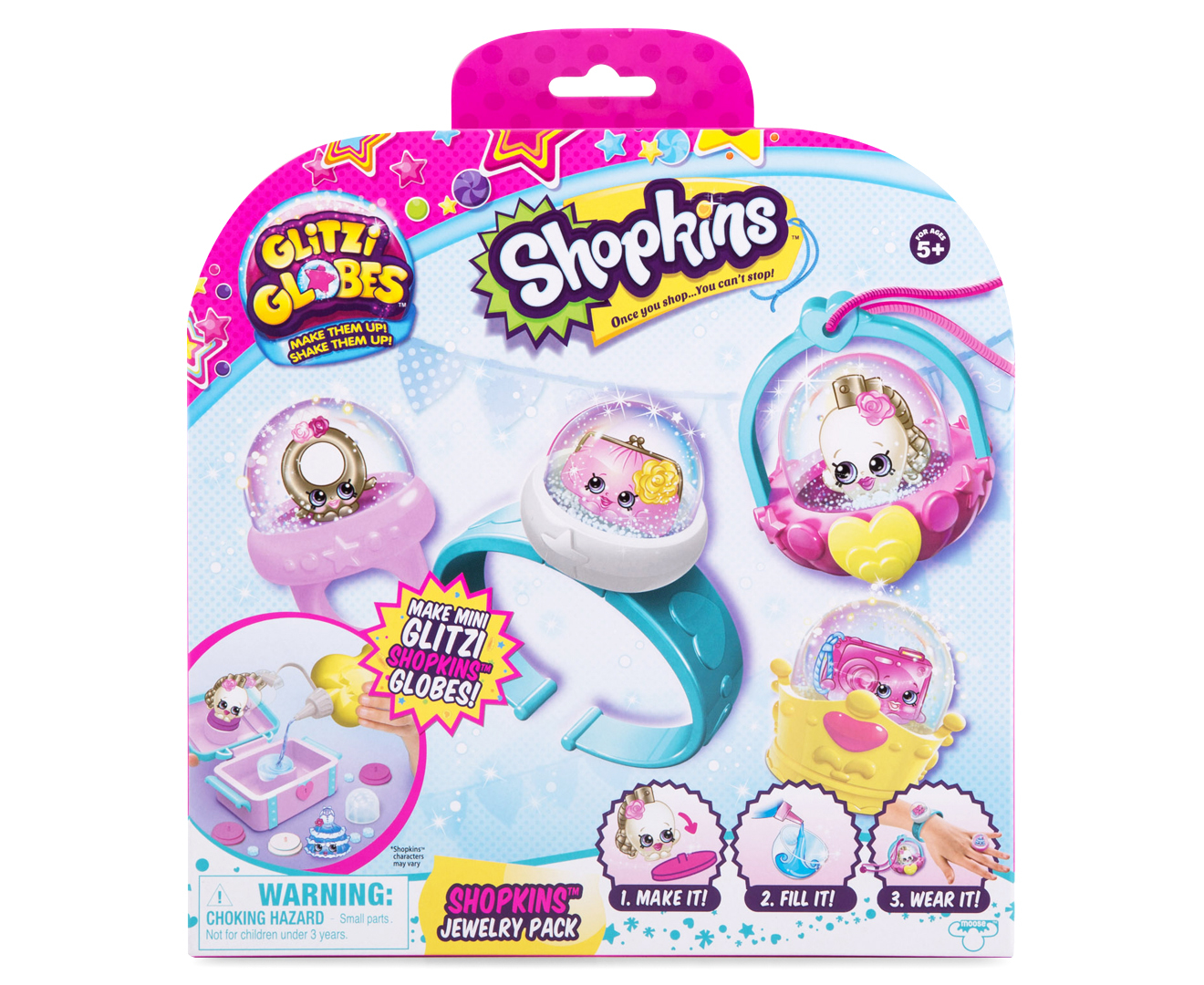 Shopkins Glitzi Globes Jewelry Pack | Catch.com.au