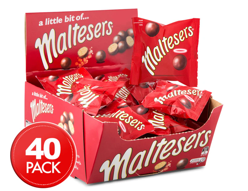 40 x Maltesers Funsize Packs 12g