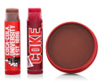 Lip Smacker Coca-Cola Flavoured 3Pc Lip Gloss Classroom Collection 17g
