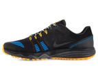 Nike Men's Dual Fusion Trail 2 Shoe - Black/Anthracite/Laser Orange/Photo Blue