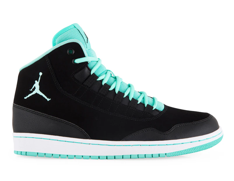 Nike Men's Jordan Executive Shoe - Black/Hyper Turquoise-White