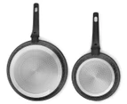 Equip 20cm & 30cm Marble Non-Stick Frypan Twin Pack