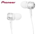 Pioneer SECLX60S Closed Dynamic Headphones - White 1