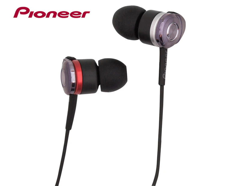 Pioneer SECL541IK Closed Dynamic Headphones - Black