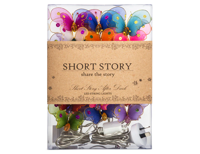 Short Story 3.5M Butterfly LED String Lights - Multi