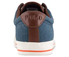 Polo Ralph Lauren Men's Vaughn Matte Ripstop Shoe - Blue/Tan