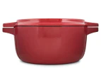 KitchenAid 5.7L Cast Iron Casserole - Empire Red