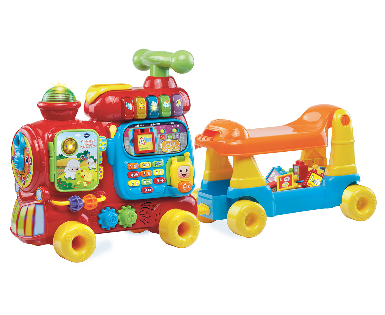 VTech Baby Push & Ride Alphabet Train Baby/Infant Activity/Toy/Walker ...