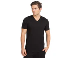 Calvin Klein Men's V-Neck T-Shirt 3-Pack - Black