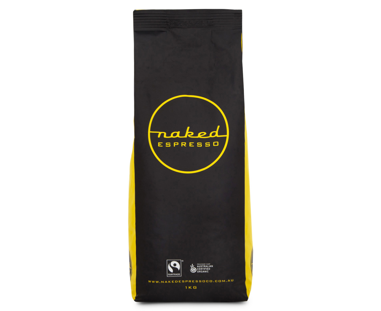 Naked Espresso Fairtrade Organic Blend Coffee Beans Kg Catch Com Au